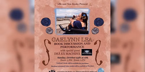 Gaelynn Lea: Book Discussion & Performance w\/DE\u0100 EX MACHIN\u0100 