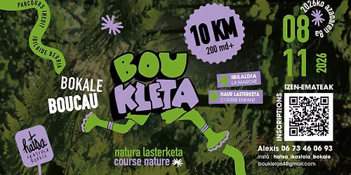 BOUKLETA 2026 - Lasterketa \/ Course nature