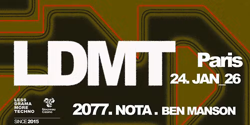 Less Drama More Techno [the sound of 2026]