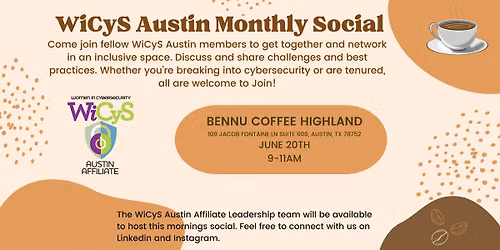 WiCyS Austin June Social