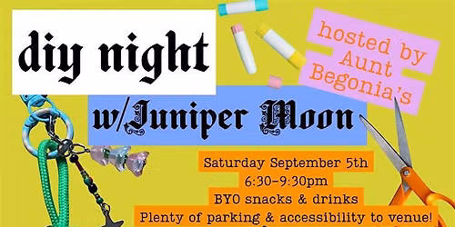 DIY Night! Bag Charm & Collage Notebook Crafting