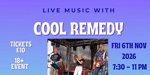 Live Music with Cool Remedy