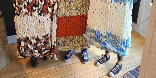 Nov 22nd - 4 Mile House Chunky Knit Blanket Workshop 