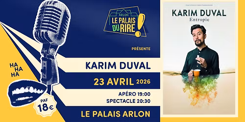 Karim Duval | Le Palais du Rire \u00e0 Arlon