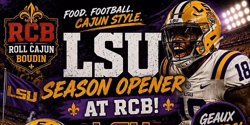 LSU Season Opener WATCH PARTY @ RCB