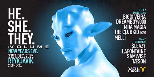 HE.SHE.THEY x VOLUME - NYE BASH