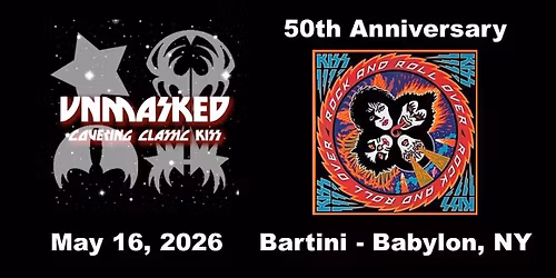 Unmasked at Bartini  50th Anniversary of Rock and Roll Over 