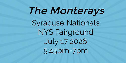 Syracuse Nationals at NYS Fairgrounds 
