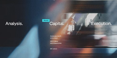 Analysis. Capital. Execution\u2013How Brand and Marketing Work Together