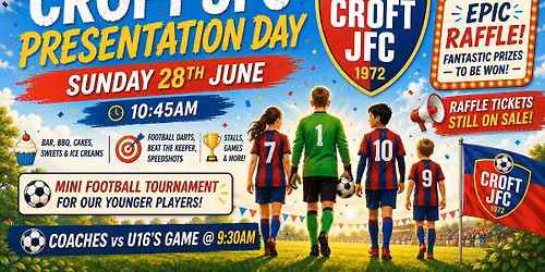 Croft JFC Presentation Day