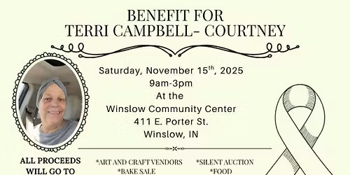 Benefit for Terri Campbell- Courtney