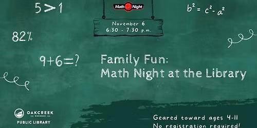 Family Fun: Math Night