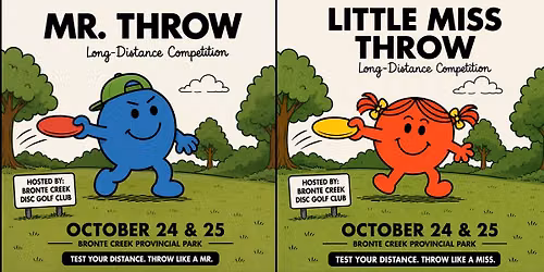 Bronte Creek "Throw Like a" Long-Distance Competition