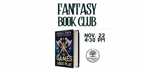 November Fantasy Book Club