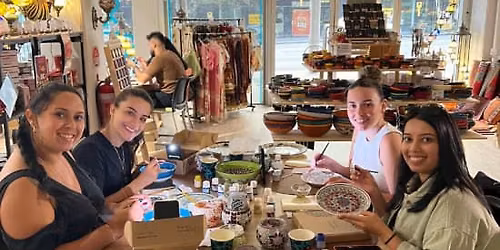 Painting Classes Taree: Ceramic Plates & Bowls