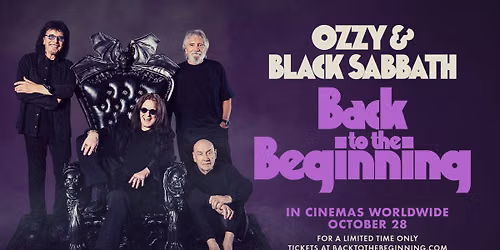 Ozzy & Black Sabbath: Back To The Beginning \ud83d\udc9c \ud83d\udda4 \ud83e\udd87