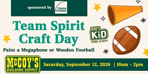 Team Spirit Craft Day