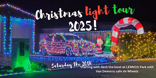 Christmas light tour!