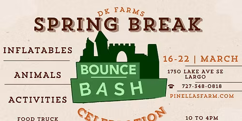 Spring Break Bounce Bash
