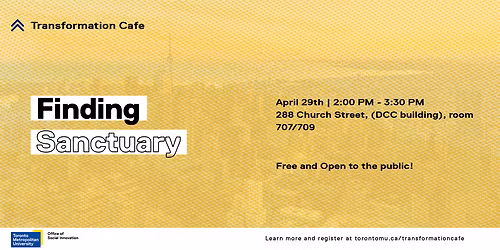 Transformation Cafe - Finding Sanctuary