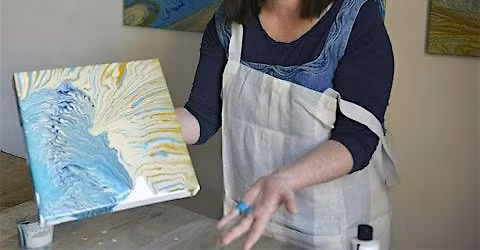 The Jolly Easel Launch - Come and try Paint Pouring for FREE