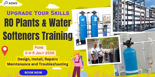 Industrial RO Plants & Water Softeners Training in PUNE