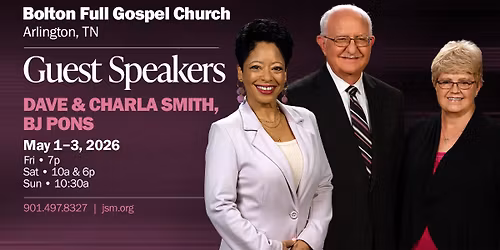 Dave & Charla Smith, BJ Pons - Arlington, TN