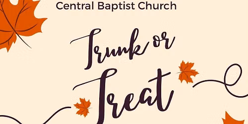 Fall Fest and Trunk or Treat