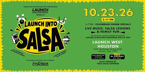 LAUNCH Into Salsa Night!