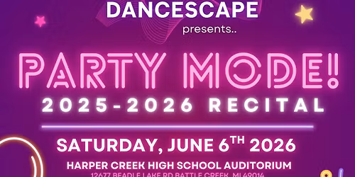 PARTY MODE! | Recital 2025-2026