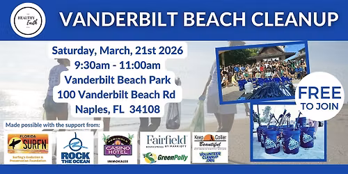 Vanderbilt Beach Cleanup
