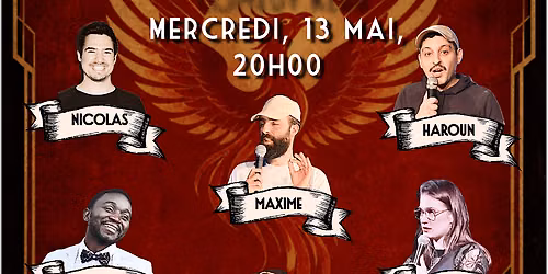 Grotesk Comedy Klub @Phoenix Bar, Lyon 5