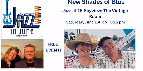 Jazz at 16 Bayview, featuring New Shades of Blue
