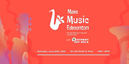 Make Music Edmonton with 124 Street Art Walk