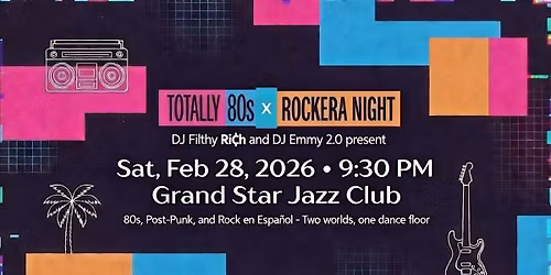 Totally 80s x Rockera Night