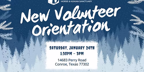 New Volunteer Orientation