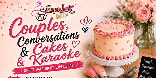 Couples, Conversations, Cakes and karaoke decorating class
