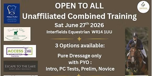 Unaffiliated Combined Training - OPEN TO ALL