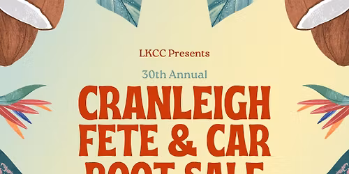 Cranleigh Fete and Car Boot Sale