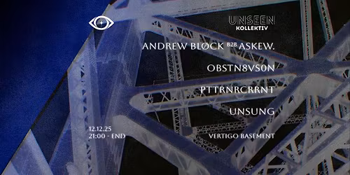 Unseen Kollektiv x Vertigo Basement