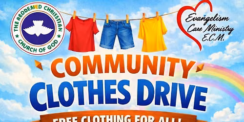 Community Clothing Drive-Open to All