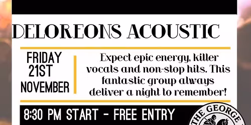 Deloreons Acoustic