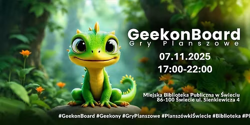 GeekonBoard Gry Planszowe - GEEKony
