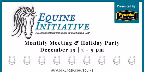 Equine Initiative - December Monthly Meeting