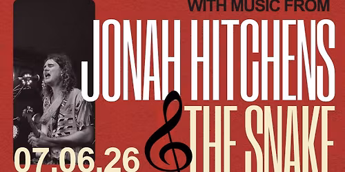 An afternoon of Funk & Soul with Jonah Hitchens & The Snake Boys