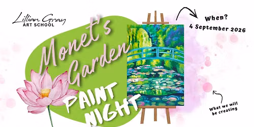 Monet’s Garden Paint Night