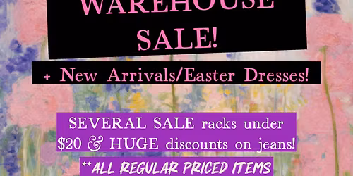 \u203c\ufe0fIn-Person SALE\u203c\ufe0f