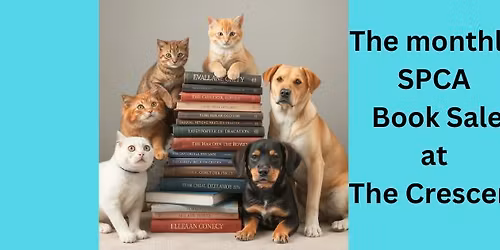 SPCA Book Sale at The Crescent