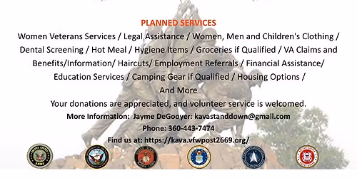 2026 Spring Stand Down for Veterans