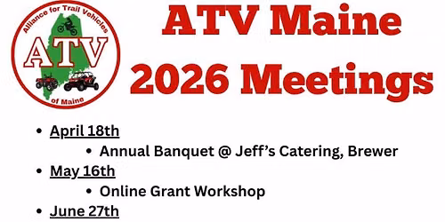 ATV Maine Meeting Hosted by Topsham Trailriders